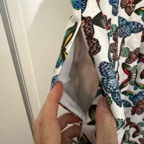 Colorful Butterfly Print Dress - Picture 5 of 5